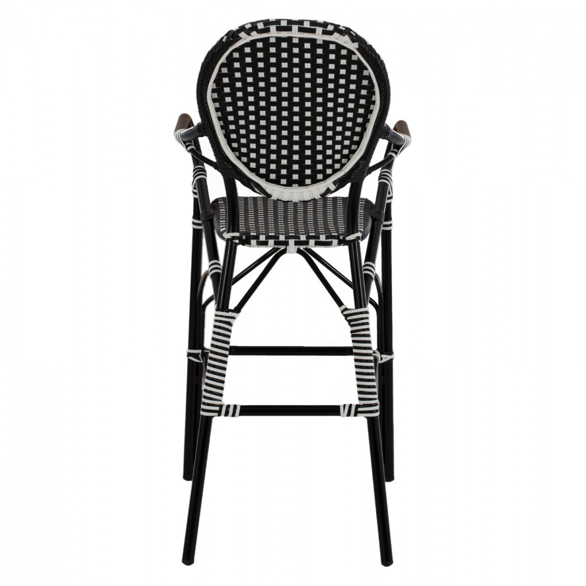 ΣΚΑΜΠΟ ΑΛΟΥΜΙΝΙΟΥ BAMBOO LOOK ΜΕ WICKER ΜΑΥΡΟ ΛΕΥΚΟ HM5794.02 56x60x126 εκ. ΣΚΑΜΠΟ ΑΛΟΥΜΙΝΙΟΥ BAMBOO LOOK ΜΕ WICKER ΜΑΥΡΟ ΛΕΥΚΟ HM5794.02 56x60x126 εκ.