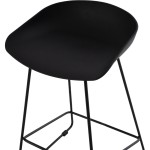 ΣΚΑΜΠΟ ΜΠΑΡ NAILA HM9299.02 ΜΑΥΡΟ ΜΕΣΑΙΟΥ ΥΨΟΥΣ 44x44x74Yεκ. ΣΚΑΜΠΟ ΜΠΑΡ NAILA HM9299.02 ΜΑΥΡΟ ΜΕΣΑΙΟΥ ΥΨΟΥΣ 44x44x74Yεκ.
