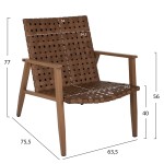 ΠΟΛΥΘΡΟΝΑ FELIPE HM5868.01 ΜΕΤΑΛΛΟ ΟΨΗ ΞΥΛΟΥ & RATTAN ΔΕΡΜΑ-LOOK 63,5x75,5x77εκ. ΠΟΛΥΘΡΟΝΑ FELIPE HM5868.01 ΜΕΤΑΛΛΟ ΟΨΗ ΞΥΛΟΥ & RATTAN ΔΕΡΜΑ-LOOK 63,5x75,5x77εκ.