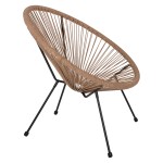 ΠΟΛΥΘΡΟΝΑ ACAPULCO Τ. ΦΩΛΙΑ ΜΕΤΑΛΛΟ ΜΑΥΡΟ ΜΕ TWISTED WICKER HM5871.01 70x73x79 εκ. ΠΟΛΥΘΡΟΝΑ ACAPULCO Τ. ΦΩΛΙΑ ΜΕΤΑΛΛΟ ΜΑΥΡΟ ΜΕ TWISTED WICKER HM5871.01 70x73x79 εκ.