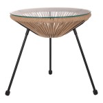 ΤΡΑΠΕΖΙ ΒΟΗΘΗΤΙΚΟ ALLEGRA ΜΑΥΡΟ ΜΕΤΑΛΛΟ ME TWISTED WICKER ΦΥΣΙΚΟ HM5873.01 Φ47Χ45Υεκ. ΤΡΑΠΕΖΙ ΒΟΗΘΗΤΙΚΟ ALLEGRA ΜΑΥΡΟ ΜΕΤΑΛΛΟ ME TWISTED WICKER ΦΥΣΙΚΟ HM5873.01 Φ47Χ45Υεκ.