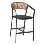 ΣΚΑΜΠΟ ΑΛΟΥΜΙΝΙΟΥ HM5892.15 ΜΕΣΑΙΟΥ ΥΨΟΥΣ RATTAN & TEXTLINE ΜΑΥΡΟ ΜΠΕΖ 55x56,5x99Υ ΣΚΑΜΠΟ ΑΛΟΥΜΙΝΙΟΥ HM5892.15 ΜΕΣΑΙΟΥ ΥΨΟΥΣ RATTAN & TEXTLINE ΜΑΥΡΟ ΜΠΕΖ 55x56,5x99Υ