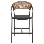 ΣΚΑΜΠΟ ΑΛΟΥΜΙΝΙΟΥ HM5892.15 ΜΕΣΑΙΟΥ ΥΨΟΥΣ RATTAN & TEXTLINE ΜΑΥΡΟ ΜΠΕΖ 55x56,5x99Υ ΣΚΑΜΠΟ ΑΛΟΥΜΙΝΙΟΥ HM5892.15 ΜΕΣΑΙΟΥ ΥΨΟΥΣ RATTAN & TEXTLINE ΜΑΥΡΟ ΜΠΕΖ 55x56,5x99Υ