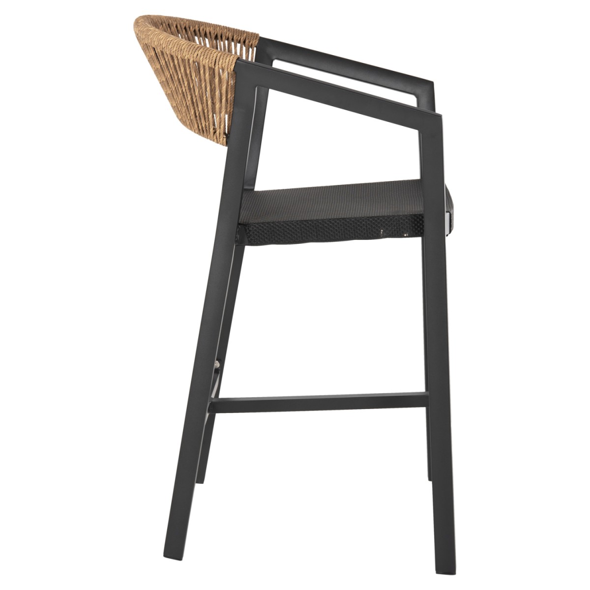 ΣΚΑΜΠΟ ΑΛΟΥΜΙΝΙΟΥ HM5892.15 ΜΕΣΑΙΟΥ ΥΨΟΥΣ RATTAN & TEXTLINE ΜΑΥΡΟ ΜΠΕΖ 55x56,5x99Υ ΣΚΑΜΠΟ ΑΛΟΥΜΙΝΙΟΥ HM5892.15 ΜΕΣΑΙΟΥ ΥΨΟΥΣ RATTAN & TEXTLINE ΜΑΥΡΟ ΜΠΕΖ 55x56,5x99Υ