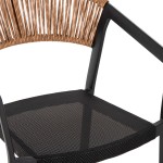 ΣΚΑΜΠΟ ΑΛΟΥΜΙΝΙΟΥ HM5892.15 ΜΕΣΑΙΟΥ ΥΨΟΥΣ RATTAN & TEXTLINE ΜΑΥΡΟ ΜΠΕΖ 55x56,5x99Υ ΣΚΑΜΠΟ ΑΛΟΥΜΙΝΙΟΥ HM5892.15 ΜΕΣΑΙΟΥ ΥΨΟΥΣ RATTAN & TEXTLINE ΜΑΥΡΟ ΜΠΕΖ 55x56,5x99Υ