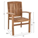 ΠΟΛΥΘΡΟΝΑ DART HM9781 ΞΥΛΟ ΤΕΑΚ 61x59,5x91Yεκ. ΠΟΛΥΘΡΟΝΑ DART HM9781 ΞΥΛΟ ΤΕΑΚ 61x59,5x91Yεκ.