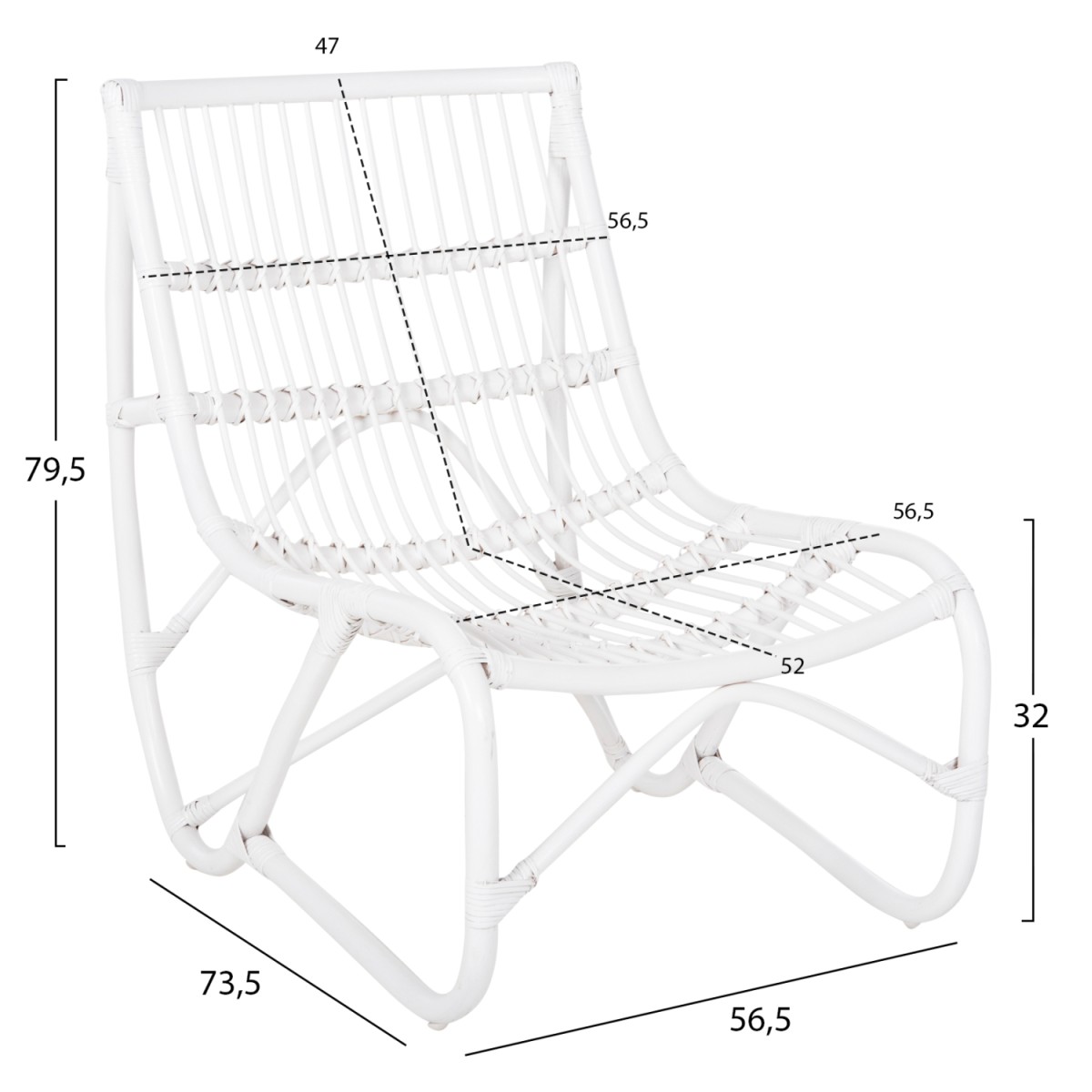 ΠΟΛΥΘΡΟΝΑ GRINN HM9815.03 ΡΑΒΔΟΙ RATTAN ΣΕ ΛΕΥΚΟ 56,5x73,5x79,5Υ εκ. ΠΟΛΥΘΡΟΝΑ GRINN HM9815.03 ΡΑΒΔΟΙ RATTAN ΣΕ ΛΕΥΚΟ 56,5x73,5x79,5Υ εκ.