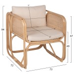 ΠΟΛΥΘΡΟΝΑ WENDY HM9816 RATTAN ΣΕ ΦΥΣΙΚΟ ΧΡΩΜΑ-ΛΕΥΚΑ ΜΑΞΙΛΑΡΙΑ 73x72x84Yεκ. ΠΟΛΥΘΡΟΝΑ WENDY HM9816 RATTAN ΣΕ ΦΥΣΙΚΟ ΧΡΩΜΑ-ΛΕΥΚΑ ΜΑΞΙΛΑΡΙΑ 73x72x84Yεκ.