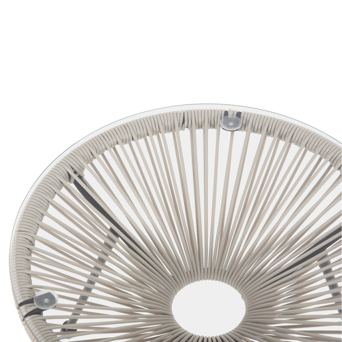 ΤΡΑΠΕΖΙ ΒΟΗΘΗΤΙΚΟ ALLEGRA HM5874.03 ΜΕΤΑΛΛΟ ΜΑΥΡΟ-ΣΥΝΘ. RATTAN ΜΠΕΖ Φ47x45Yεκ. ΤΡΑΠΕΖΙ ΒΟΗΘΗΤΙΚΟ ALLEGRA HM5874.03 ΜΕΤΑΛΛΟ ΜΑΥΡΟ-ΣΥΝΘ. RATTAN ΜΠΕΖ Φ47x45Yεκ.