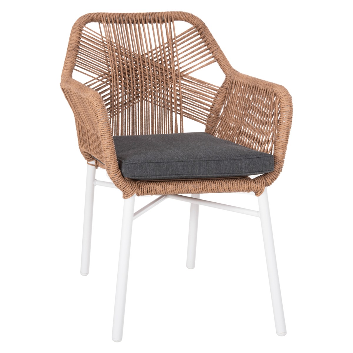 ΠΟΛΥΘΡΟΝΑ TOPIN HM6048.01 ΑΛΟΥΜΙΝΙΟ ΛΕΥΚΟ-P.E. RATTAN ΑΝΟΙΧΤΟ ΚΑΦΕ-ΜΑΞΙΛΑΡΙ ΓΚΡΙ 58x60x83Υ εκ ΠΟΛΥΘΡΟΝΑ TOPIN HM6048.01 ΑΛΟΥΜΙΝΙΟ ΛΕΥΚΟ-P.E. RATTAN ΑΝΟΙΧΤΟ ΚΑΦΕ-ΜΑΞΙΛΑΡΙ ΓΚΡΙ 58x60x83Υ εκ