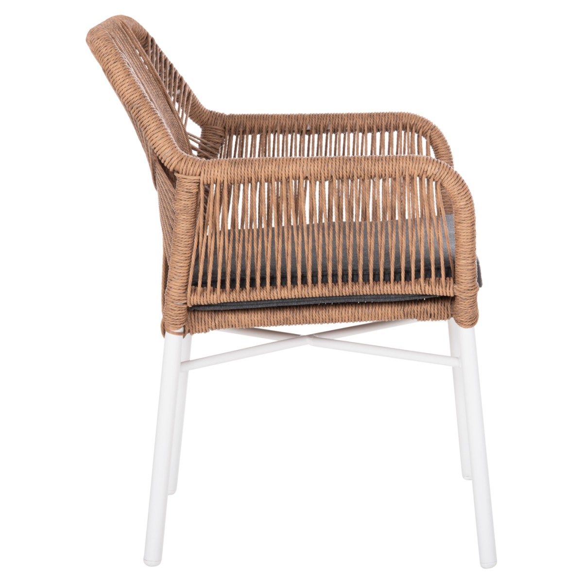 ΠΟΛΥΘΡΟΝΑ TOPIN HM6048.01 ΑΛΟΥΜΙΝΙΟ ΛΕΥΚΟ-P.E. RATTAN ΑΝΟΙΧΤΟ ΚΑΦΕ-ΜΑΞΙΛΑΡΙ ΓΚΡΙ 58x60x83Υ εκ ΠΟΛΥΘΡΟΝΑ TOPIN HM6048.01 ΑΛΟΥΜΙΝΙΟ ΛΕΥΚΟ-P.E. RATTAN ΑΝΟΙΧΤΟ ΚΑΦΕ-ΜΑΞΙΛΑΡΙ ΓΚΡΙ 58x60x83Υ εκ