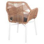 ΠΟΛΥΘΡΟΝΑ TOPIN HM6048.01 ΑΛΟΥΜΙΝΙΟ ΛΕΥΚΟ-P.E. RATTAN ΑΝΟΙΧΤΟ ΚΑΦΕ-ΜΑΞΙΛΑΡΙ ΓΚΡΙ 58x60x83Υ εκ ΠΟΛΥΘΡΟΝΑ TOPIN HM6048.01 ΑΛΟΥΜΙΝΙΟ ΛΕΥΚΟ-P.E. RATTAN ΑΝΟΙΧΤΟ ΚΑΦΕ-ΜΑΞΙΛΑΡΙ ΓΚΡΙ 58x60x83Υ εκ
