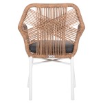 ΠΟΛΥΘΡΟΝΑ TOPIN HM6048.01 ΑΛΟΥΜΙΝΙΟ ΛΕΥΚΟ-P.E. RATTAN ΑΝΟΙΧΤΟ ΚΑΦΕ-ΜΑΞΙΛΑΡΙ ΓΚΡΙ 58x60x83Υ εκ ΠΟΛΥΘΡΟΝΑ TOPIN HM6048.01 ΑΛΟΥΜΙΝΙΟ ΛΕΥΚΟ-P.E. RATTAN ΑΝΟΙΧΤΟ ΚΑΦΕ-ΜΑΞΙΛΑΡΙ ΓΚΡΙ 58x60x83Υ εκ