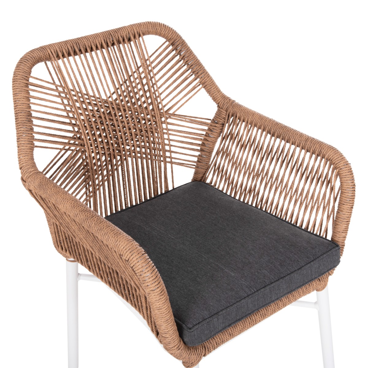 ΠΟΛΥΘΡΟΝΑ TOPIN HM6048.01 ΑΛΟΥΜΙΝΙΟ ΛΕΥΚΟ-P.E. RATTAN ΑΝΟΙΧΤΟ ΚΑΦΕ-ΜΑΞΙΛΑΡΙ ΓΚΡΙ 58x60x83Υ εκ ΠΟΛΥΘΡΟΝΑ TOPIN HM6048.01 ΑΛΟΥΜΙΝΙΟ ΛΕΥΚΟ-P.E. RATTAN ΑΝΟΙΧΤΟ ΚΑΦΕ-ΜΑΞΙΛΑΡΙ ΓΚΡΙ 58x60x83Υ εκ
