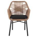 ΠΟΛΥΘΡΟΝΑ TOPIN HM6048.02 ΑΛΟΥΜΙΝΙΟ ΜΑΥΡΟ-P.E. RATTAN ΜΠΕΖ-ΜΑΞΙΛΑΡΙ ΜΑΥΡΟ 57x65x84Υ εκ ΠΟΛΥΘΡΟΝΑ TOPIN HM6048.02 ΑΛΟΥΜΙΝΙΟ ΜΑΥΡΟ-P.E. RATTAN ΜΠΕΖ-ΜΑΞΙΛΑΡΙ ΜΑΥΡΟ 57x65x84Υ εκ