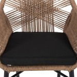 ΠΟΛΥΘΡΟΝΑ TOPIN HM6048.02 ΑΛΟΥΜΙΝΙΟ ΜΑΥΡΟ-P.E. RATTAN ΜΠΕΖ-ΜΑΞΙΛΑΡΙ ΜΑΥΡΟ 57x65x84Υ εκ ΠΟΛΥΘΡΟΝΑ TOPIN HM6048.02 ΑΛΟΥΜΙΝΙΟ ΜΑΥΡΟ-P.E. RATTAN ΜΠΕΖ-ΜΑΞΙΛΑΡΙ ΜΑΥΡΟ 57x65x84Υ εκ
