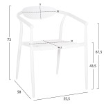ΠΟΛΥΘΡΟΝΑ SERLY HM6052.01 ΑΛΟΥΜΙΝΙΟ ΛΕΥΚΟ-TEXTILENE ΛΕΥΚΟ 56x61x74,5Yεκ ΠΟΛΥΘΡΟΝΑ SERLY HM6052.01 ΑΛΟΥΜΙΝΙΟ ΛΕΥΚΟ-TEXTILENE ΛΕΥΚΟ 56x61x74,5Yεκ