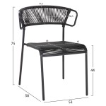 ΚΑΡΕΚΛΑ SUKI HM6053.02 ΜΕΤΑΛΛO KAI ΣΥΝΘΕΤΙΚΟ RATTAN ΣΕ ΜΑΥΡΟ 54x62x80Υεκ ΚΑΡΕΚΛΑ SUKI HM6053.02 ΜΕΤΑΛΛO KAI ΣΥΝΘΕΤΙΚΟ RATTAN ΣΕ ΜΑΥΡΟ 54x62x80Υεκ