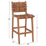 ΣΚΑΜΠΟ ΜΠΑΡ WALTER HM9841 ΞΥΛO TEAK ΣΕ ΦΥΣΙΚΟ-ΨΑΘΑ 46x55x105Υ εκ. ΣΚΑΜΠΟ ΜΠΑΡ WALTER HM9841 ΞΥΛO TEAK ΣΕ ΦΥΣΙΚΟ-ΨΑΘΑ 46x55x105Υ εκ.