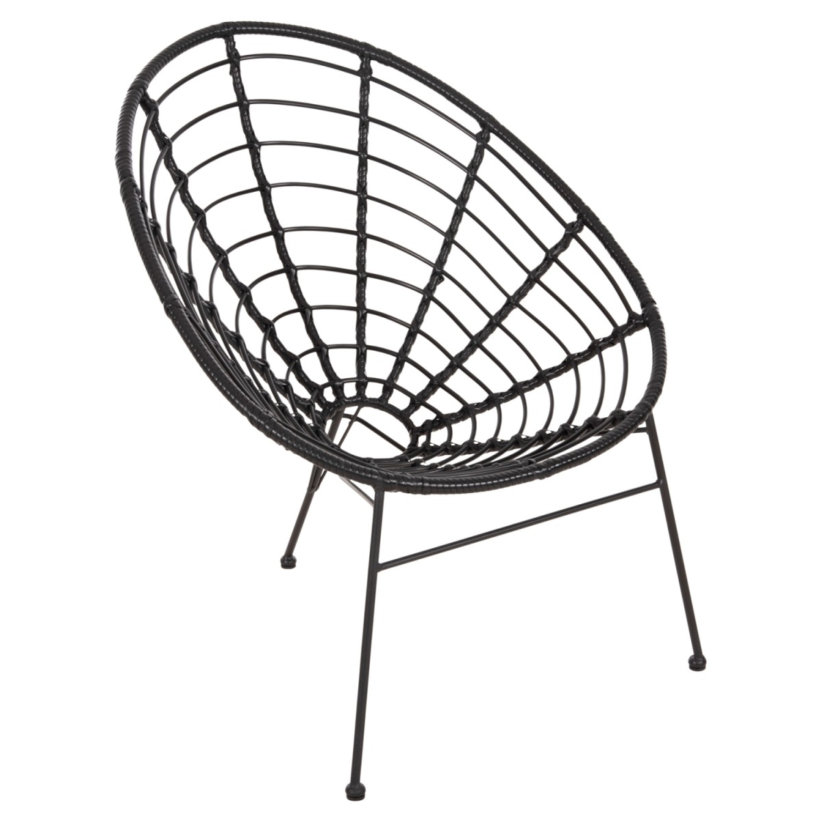 ΠΟΛΥΘΡΟΝΑ ΤΥΠΟΥ ΦΩΛΙΑ ΜΕΤΑΛΛΙΚΗ ALLEGRA HM5458.12 ΜΕ WICKER-ΜΑΥΡΟ 73x78x88Υεκ. ΠΟΛΥΘΡΟΝΑ ΤΥΠΟΥ ΦΩΛΙΑ ΜΕΤΑΛΛΙΚΗ ALLEGRA HM5458.12 ΜΕ WICKER-ΜΑΥΡΟ 73x78x88Υεκ.