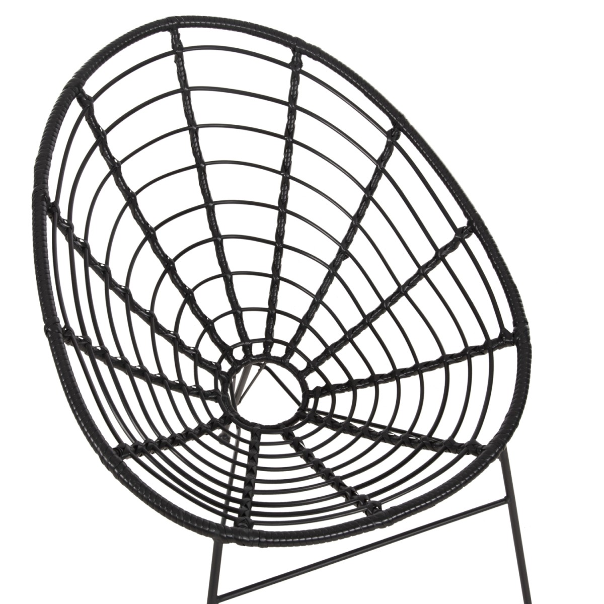ΠΟΛΥΘΡΟΝΑ ΤΥΠΟΥ ΦΩΛΙΑ ΜΕΤΑΛΛΙΚΗ ALLEGRA HM5458.12 ΜΕ WICKER-ΜΑΥΡΟ 73x78x88Υεκ. ΠΟΛΥΘΡΟΝΑ ΤΥΠΟΥ ΦΩΛΙΑ ΜΕΤΑΛΛΙΚΗ ALLEGRA HM5458.12 ΜΕ WICKER-ΜΑΥΡΟ 73x78x88Υεκ.