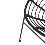 ΠΟΛΥΘΡΟΝΑ ΤΥΠΟΥ ΦΩΛΙΑ ΜΕΤΑΛΛΙΚΗ ALLEGRA HM5458.12 ΜΕ WICKER-ΜΑΥΡΟ 73x78x88Υεκ. ΠΟΛΥΘΡΟΝΑ ΤΥΠΟΥ ΦΩΛΙΑ ΜΕΤΑΛΛΙΚΗ ALLEGRA HM5458.12 ΜΕ WICKER-ΜΑΥΡΟ 73x78x88Υεκ.