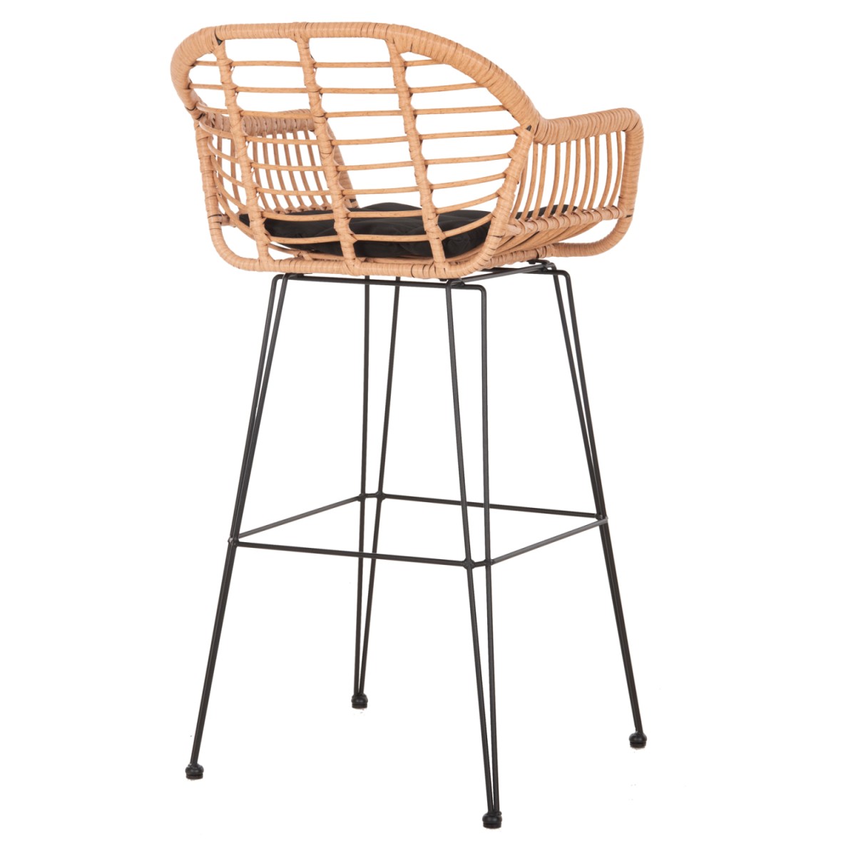 ΣΚΑΜΠΟ ΜΠΑΡ ΨΗΛΟ ALLEGRA HM5640.11 ΜΠΕΖ P.E. RATTAN-ΜΑΥΡΟ ΜΕΤΑΛΛΟ 54x55x108Υεκ. ΣΚΑΜΠΟ ΜΠΑΡ ΨΗΛΟ ALLEGRA HM5640.11 ΜΠΕΖ P.E. RATTAN-ΜΑΥΡΟ ΜΕΤΑΛΛΟ 54x55x108Υεκ.
