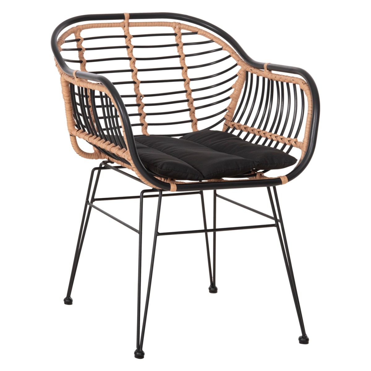 ΠΟΛΥΘΡΟΝΑ ALLEGRA HM5663.11 ΜΕΤΑΛ.ΣΚΕΛΕΤΟΣ-P.E.RATTAN ΜΠΕΖ-ΜΑΥΡΟ 58x59x81Υεκ ΠΟΛΥΘΡΟΝΑ ALLEGRA HM5663.11 ΜΕΤΑΛ.ΣΚΕΛΕΤΟΣ-P.E.RATTAN ΜΠΕΖ-ΜΑΥΡΟ 58x59x81Υεκ