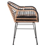 ΠΟΛΥΘΡΟΝΑ ALLEGRA HM5663.11 ΜΕΤΑΛ.ΣΚΕΛΕΤΟΣ-P.E.RATTAN ΜΠΕΖ-ΜΑΥΡΟ 58x59x81Υεκ ΠΟΛΥΘΡΟΝΑ ALLEGRA HM5663.11 ΜΕΤΑΛ.ΣΚΕΛΕΤΟΣ-P.E.RATTAN ΜΠΕΖ-ΜΑΥΡΟ 58x59x81Υεκ