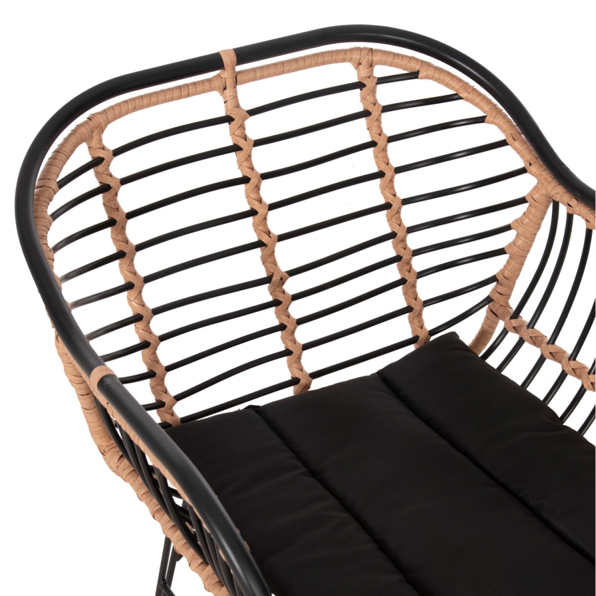 ΠΟΛΥΘΡΟΝΑ ALLEGRA HM5663.11 ΜΕΤΑΛ.ΣΚΕΛΕΤΟΣ-P.E.RATTAN ΜΠΕΖ-ΜΑΥΡΟ 58x59x81Υεκ ΠΟΛΥΘΡΟΝΑ ALLEGRA HM5663.11 ΜΕΤΑΛ.ΣΚΕΛΕΤΟΣ-P.E.RATTAN ΜΠΕΖ-ΜΑΥΡΟ 58x59x81Υεκ