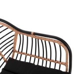 ΠΟΛΥΘΡΟΝΑ ALLEGRA HM5663.11 ΜΕΤΑΛ.ΣΚΕΛΕΤΟΣ-P.E.RATTAN ΜΠΕΖ-ΜΑΥΡΟ 58x59x81Υεκ ΠΟΛΥΘΡΟΝΑ ALLEGRA HM5663.11 ΜΕΤΑΛ.ΣΚΕΛΕΤΟΣ-P.E.RATTAN ΜΠΕΖ-ΜΑΥΡΟ 58x59x81Υεκ