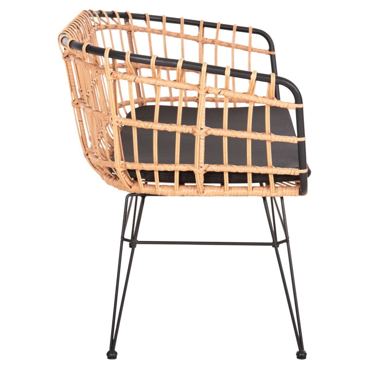 ΠΑΓΚΑΚΙ ΔΙΘΕΣΙΟ ALLEGRA HM5692.11 P.E.RATTAN ΜΠΕΖ-ΜΑΥΡΟΣ ΜΕΤΑΛ.ΣΚΕΛΕΤΟΣ 125x60x77Υεκ ΠΑΓΚΑΚΙ ΔΙΘΕΣΙΟ ALLEGRA HM5692.11 P.E.RATTAN ΜΠΕΖ-ΜΑΥΡΟΣ ΜΕΤΑΛ.ΣΚΕΛΕΤΟΣ 125x60x77Υεκ