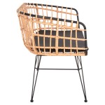 ΠΑΓΚΑΚΙ ΔΙΘΕΣΙΟ ALLEGRA HM5692.11 P.E.RATTAN ΜΠΕΖ-ΜΑΥΡΟΣ ΜΕΤΑΛ.ΣΚΕΛΕΤΟΣ 125x60x77Υεκ ΠΑΓΚΑΚΙ ΔΙΘΕΣΙΟ ALLEGRA HM5692.11 P.E.RATTAN ΜΠΕΖ-ΜΑΥΡΟΣ ΜΕΤΑΛ.ΣΚΕΛΕΤΟΣ 125x60x77Υεκ