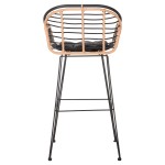 ΣΚΑΜΠΟ ΜΠΑΡ ALLEGRA HM5690.11 ΜΕΤΑΛΛΟ&ΜΑΞΙΛΑΡΙ ΜΑΥΡΟ-WICKER ΜΠΕΖ 55x54x108Υεκ. ΣΚΑΜΠΟ ΜΠΑΡ ALLEGRA HM5690.11 ΜΕΤΑΛΛΟ&ΜΑΞΙΛΑΡΙ ΜΑΥΡΟ-WICKER ΜΠΕΖ 55x54x108Υεκ.