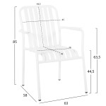 ΠΟΛΥΘΡΟΝΑ ΑΛΟΥΜΙΝΙΟΥ RACHEL HM6088.02 ΛΕΥΚΗ 63x58x85Υεκ. ΠΟΛΥΘΡΟΝΑ ΑΛΟΥΜΙΝΙΟΥ RACHEL HM6088.02 ΛΕΥΚΗ 63x58x85Υεκ.