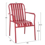 ΠΟΛΥΘΡΟΝΑ ΑΛΟΥΜΙΝΙΟΥ RACHEL HM6088.05 KOKKINH 63x58x85Υεκ. ΠΟΛΥΘΡΟΝΑ ΑΛΟΥΜΙΝΙΟΥ RACHEL HM6088.05 KOKKINH 63x58x85Υεκ.