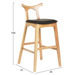 ΣΚΑΜΠΟ ΜΠΑΡ USOPP HM9951.01 RUBBERWOOD ΣΕ ΟΑΚ-ΜΑΥΡΟ PU 43x41x100Υεκ. ΣΚΑΜΠΟ ΜΠΑΡ USOPP HM9951.01 RUBBERWOOD ΣΕ ΟΑΚ-ΜΑΥΡΟ PU 43x41x100Υεκ.