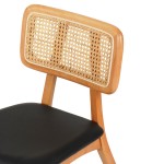 KΑΡΕΚΛΑ ΤΡΑΠΕΖΑΡΙΑΣ LUFFY HM9953.01 ΞΥΛΟ ΟΞΙΑΣ ΦΥΣΙΚΟ-ΜΑΥΡΟ PU 47x60x80Υεκ. KΑΡΕΚΛΑ ΤΡΑΠΕΖΑΡΙΑΣ LUFFY HM9953.01 ΞΥΛΟ ΟΞΙΑΣ ΦΥΣΙΚΟ-ΜΑΥΡΟ PU 47x60x80Υεκ.