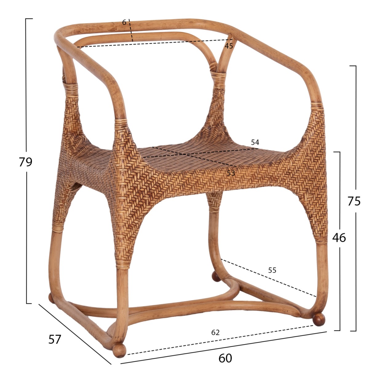 ΠΟΛΥΘΡΟΝΑ RELIK ΕΣΩΤ. ΧΩΡΩΝ HM9955.02 ΦΥΣΙΚΟ RATTAN-ΚΑΡΥΔΙ ΧΡΩΜΑ 60x57x79Υεκ. ΠΟΛΥΘΡΟΝΑ RELIK ΕΣΩΤ. ΧΩΡΩΝ HM9955.02 ΦΥΣΙΚΟ RATTAN-ΚΑΡΥΔΙ ΧΡΩΜΑ 60x57x79Υεκ.