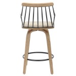 ΣΚΑΜΠΟ ΜΠΑΡ JUDI HM9985.01 WHITE WASH Κ.Π.-ΜΑΥΡΟ ΜΕΤΑΛΛΟ-ΜΠΕΖ ΥΦΑΣΜΑ 48x52x92Υεκ ΣΚΑΜΠΟ ΜΠΑΡ JUDI HM9985.01 WHITE WASH Κ.Π.-ΜΑΥΡΟ ΜΕΤΑΛΛΟ-ΜΠΕΖ ΥΦΑΣΜΑ 48x52x92Υεκ