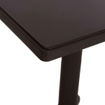 ΤΡΑΠΕΖΙ ΠΟΛΥΠΡΟΠΥΛΕΝΙΟΥ ΤΕΤΡΑΓΩΝΟ TERRIN HM6125.13 ΚΑΦΕ 60x60x75Υεκ.