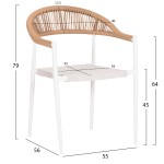 ΠΟΛΥΘΡΟΝΑ BERG HM6284.01 ΑΛΟΥΜΙΝΙΟ & TEXTILENE ΛΕΥΚΟ--P.E.TWISTED RATTAN 55x56x79Υεκ ΠΟΛΥΘΡΟΝΑ BERG HM6284.01 ΑΛΟΥΜΙΝΙΟ & TEXTILENE ΛΕΥΚΟ--P.E.TWISTED RATTAN 55x56x79Υεκ