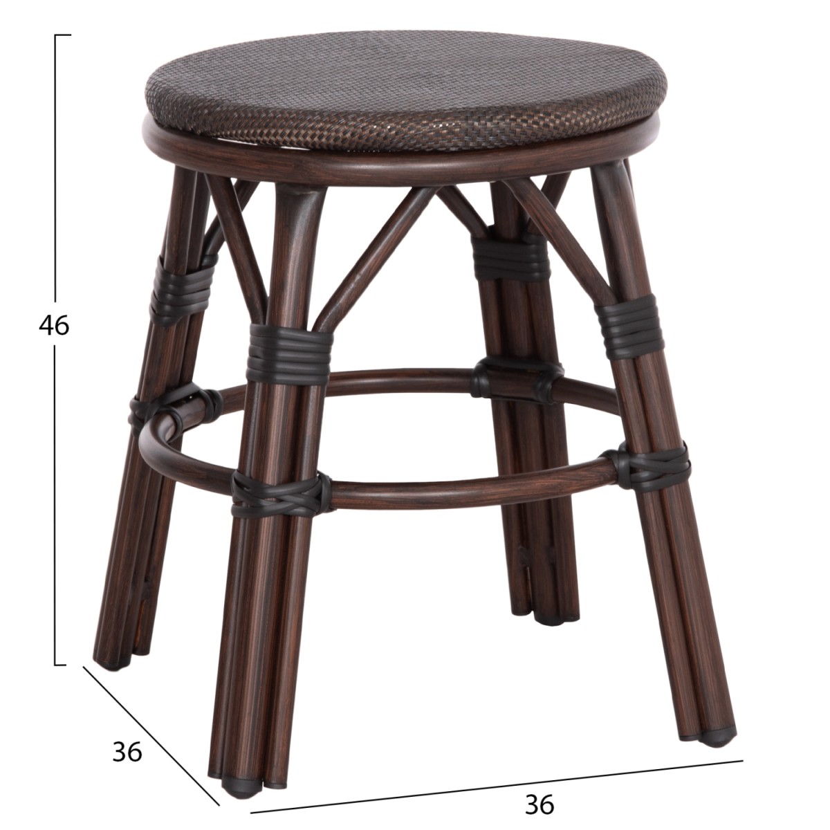 ΣΚΑΜΠΟ ΑΛΟΥΜΙΝΙΟΥ CHINO HM6285.01 BAMBOO LOOK ΚΑΦΕ-TEXTILENE ΚΑΦΕ Φ36x46Υεκ. ΣΚΑΜΠΟ ΑΛΟΥΜΙΝΙΟΥ CHINO HM6285.01 BAMBOO LOOK ΚΑΦΕ-TEXTILENE ΚΑΦΕ Φ36x46Υεκ.