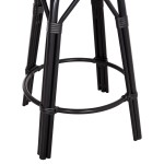 ΣΚΑΜΠΟ ΜΠΑΡ ΑΛΟΥΜΙΝΙΟΥ ΜΕΣΑΙΟΥ ΥΨΟΥΣ CHINO HM6286.02 BAMBOO LOOK & TEXTILENE ΜΑΥΡΟ 43x43x65Υεκ ΣΚΑΜΠΟ ΜΠΑΡ ΑΛΟΥΜΙΝΙΟΥ ΜΕΣΑΙΟΥ ΥΨΟΥΣ CHINO HM6286.02 BAMBOO LOOK & TEXTILENE ΜΑΥΡΟ 43x43x65Υεκ