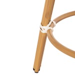 ΣΚΑΜΠΟ ΑΛΟΥΜΙΝΙΟΥ ΜΕΣ.ΥΨΟΥΣ CHINO HM6286.03 BAMBOO LOOK & TEXTILENE ΜΑΥΡΟ 43x43x65Υεκ ΣΚΑΜΠΟ ΑΛΟΥΜΙΝΙΟΥ ΜΕΣ.ΥΨΟΥΣ CHINO HM6286.03 BAMBOO LOOK & TEXTILENE ΜΑΥΡΟ 43x43x65Υεκ