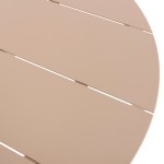 ΤΡΑΠΕΖΙ ΣΤΡΟΓΓΥΛΟ ΑΛΟΥΜΙΝΙΟΥ HIGER HM6289.04 ΚΑΠΟΥΤΣΙΝΟ Φ90x74Yεκ. ΤΡΑΠΕΖΙ ΣΤΡΟΓΓΥΛΟ ΑΛΟΥΜΙΝΙΟΥ HIGER HM6289.04 ΚΑΠΟΥΤΣΙΝΟ Φ90x74Yεκ.
