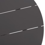 ΤΡΑΠΕΖΙ ΣΤΡΟΓΓΥΛΟ ΑΛΟΥΜΙΝΙΟΥ HIGER HM6289.01 ΓΚΡΙ Φ90x74Yεκ. ΤΡΑΠΕΖΙ ΣΤΡΟΓΓΥΛΟ ΑΛΟΥΜΙΝΙΟΥ HIGER HM6289.01 ΓΚΡΙ Φ90x74Yεκ.
