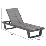 ΞΑΠΛΩΣΤΡΑ ΑΛΟΥΜΙΝΙΟΥ ΜΕ ΥΦΑΣΜΑ TESLIN RICKON HM6292.01 ΣΕ ΓΚΡΙ 198x61,5x97Υεκ. ΞΑΠΛΩΣΤΡΑ ΑΛΟΥΜΙΝΙΟΥ ΜΕ ΥΦΑΣΜΑ TESLIN RICKON HM6292.01 ΣΕ ΓΚΡΙ 198x61,5x97Υεκ.