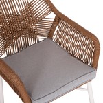 ΠΟΛΥΘΡΟΝΑ TOPIN HM6048.11 ΑΛΟΥΜΙΝΙΟ ΛΕΥΚΟ-P.E. RATTAN ΜΠΕΖ 59x63x81Υεκ ΠΟΛΥΘΡΟΝΑ TOPIN HM6048.11 ΑΛΟΥΜΙΝΙΟ ΛΕΥΚΟ-P.E. RATTAN ΜΠΕΖ 59x63x81Υεκ
