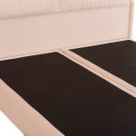 ΚΡEΒΑΤΙ ΔΙΠΛΟ NESTOR HM715 ΜΠΕΖ ΒΕΛΟΥΔΟ ΓΙΑ ΣΤΡΩΜΑ 160x200εκ. ΚΡEΒΑΤΙ ΔΙΠΛΟ NESTOR HM715 ΜΠΕΖ ΒΕΛΟΥΔΟ ΓΙΑ ΣΤΡΩΜΑ 160x200εκ.